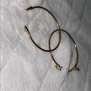 Three sterling silver bracelets